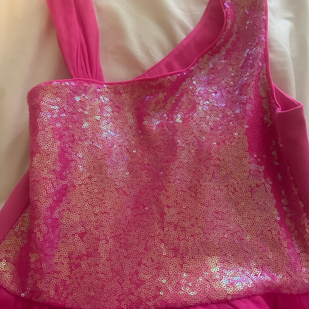 Sparkling Pink Kids Dress